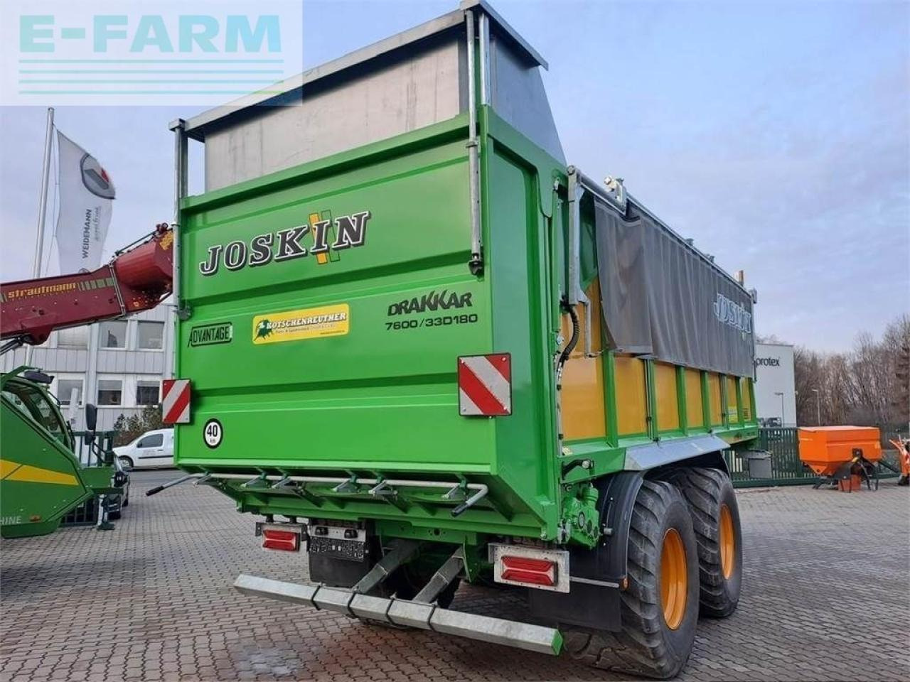 Joskin drakkar 7600/33d180 - Peralatan lainnya: gambar 4 Joskin drakkar 7600/33d180 - Peralatan lainnya: gambar 4