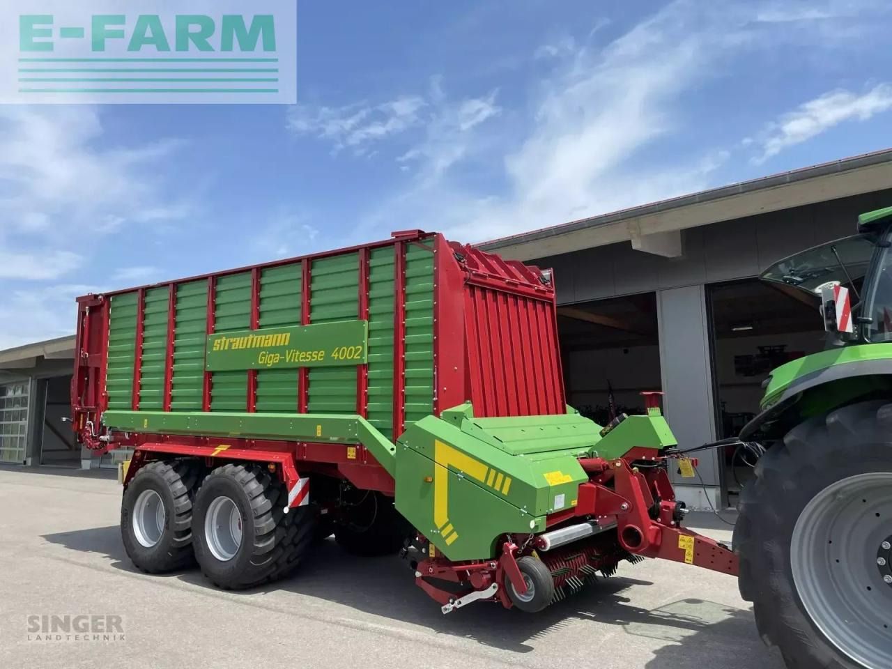 Strautmann giga-vitesse 4002 cfs - Peralatan lainnya: gambar 1 Strautmann giga-vitesse 4002 cfs - Peralatan lainnya: gambar 1