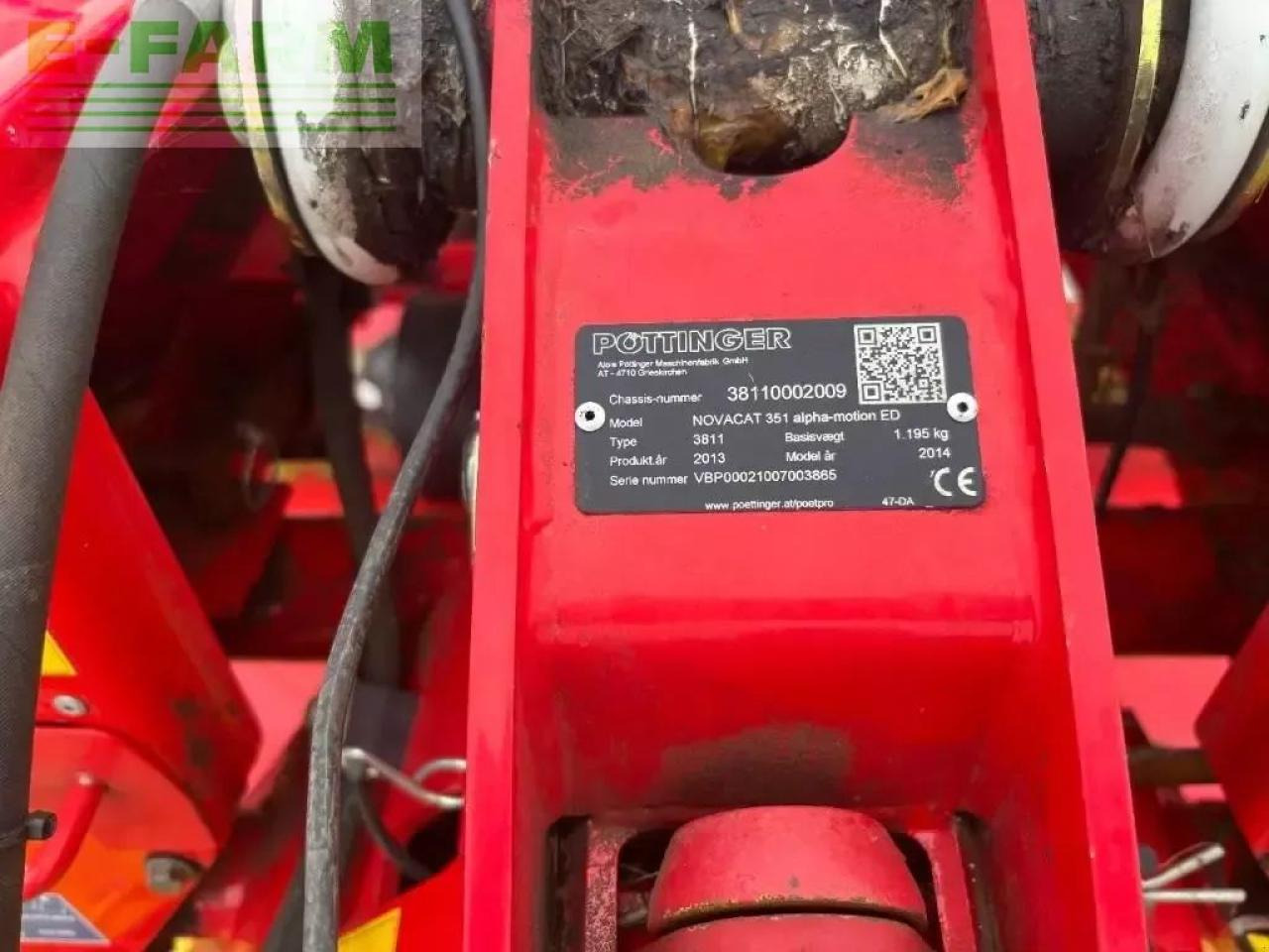 Pöttinger novacat v10 ed - Mesin pemotong padang rumput: gambar 4 Pöttinger novacat v10 ed - Mesin pemotong padang rumput: gambar 4