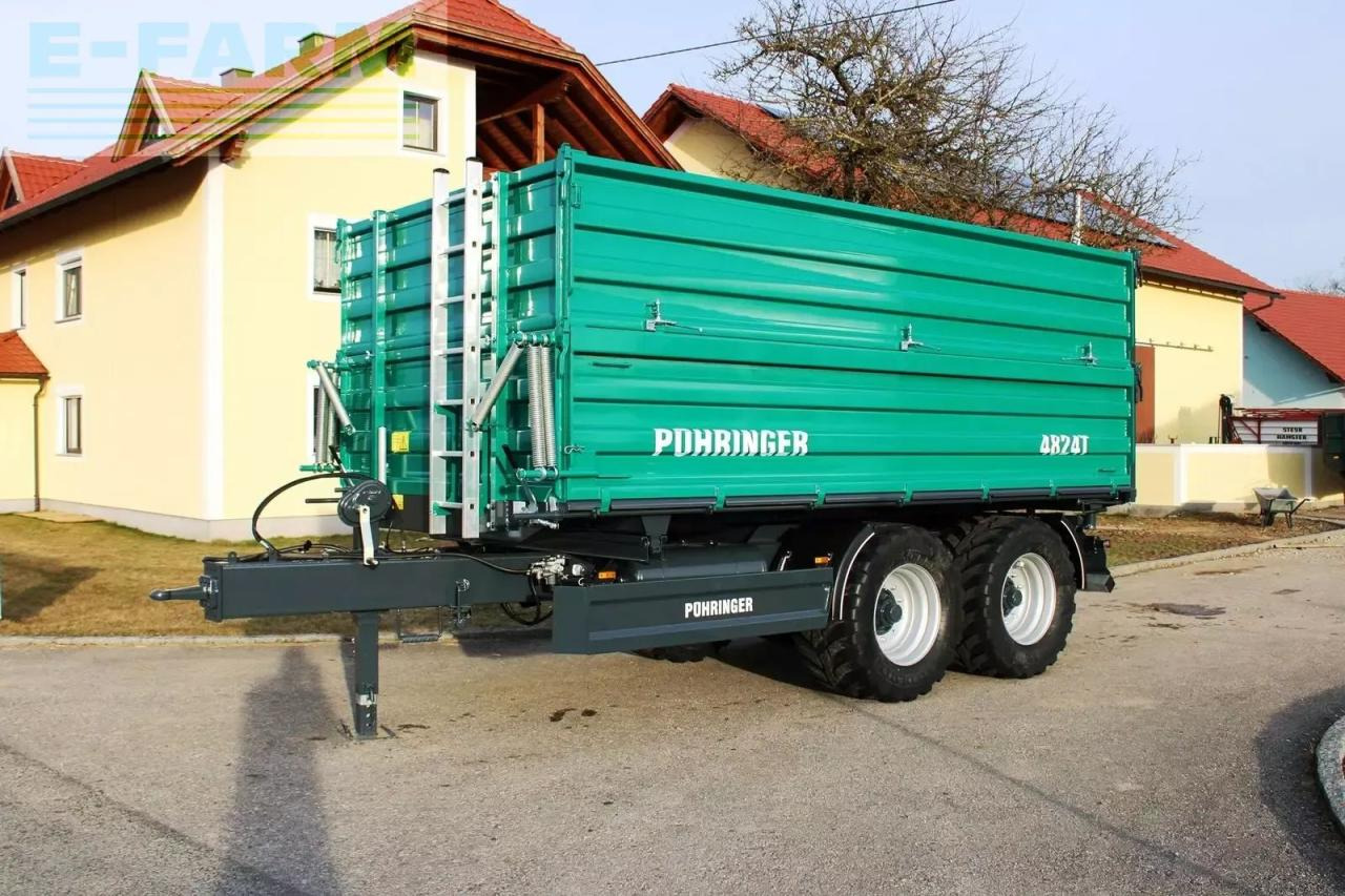 Pühringer 4824 t - Trailer jungkit pertanian/ Tempat sampah: gambar 1 Pühringer 4824 t - Trailer jungkit pertanian/ Tempat sampah: gambar 1