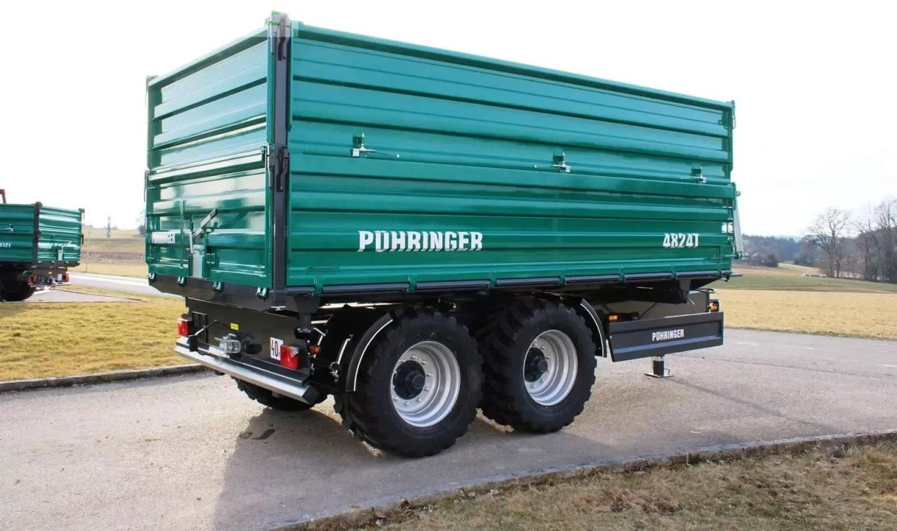 Pühringer 4824 t - Trailer jungkit pertanian/ Tempat sampah: gambar 4 Pühringer 4824 t - Trailer jungkit pertanian/ Tempat sampah: gambar 4