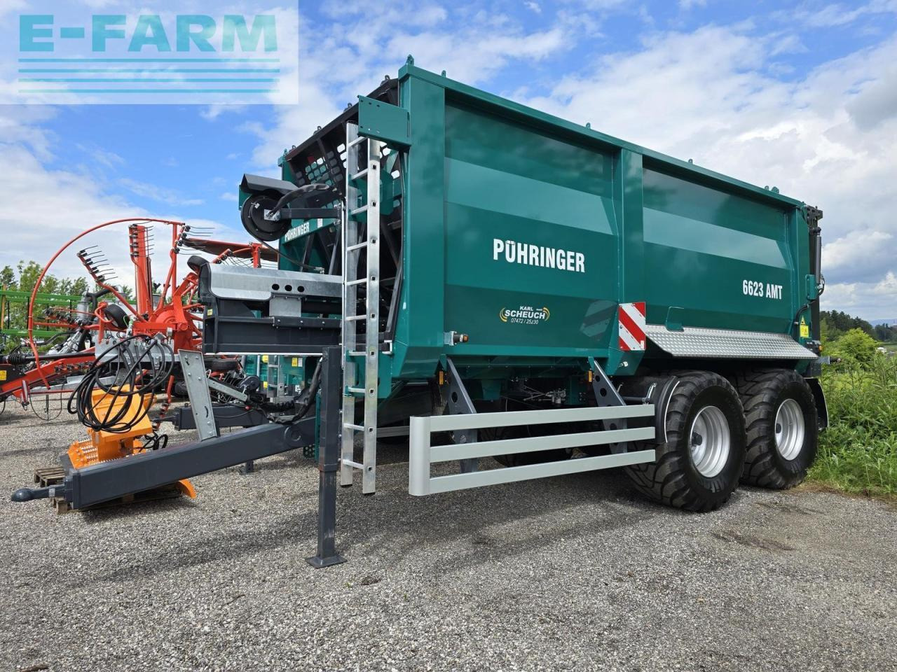 Pühringer amt6623 - Trailer jungkit pertanian/ Tempat sampah: gambar 1 Pühringer amt6623 - Trailer jungkit pertanian/ Tempat sampah: gambar 1
