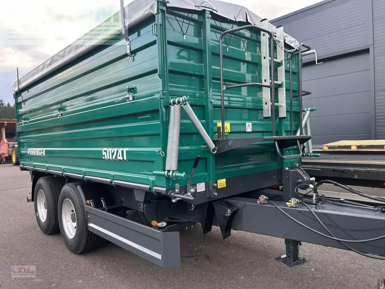 Pühringer pühringer 5024t - Trailer jungkit pertanian/ Tempat sampah: gambar 4 Pühringer pühringer 5024t - Trailer jungkit pertanian/ Tempat sampah: gambar 4