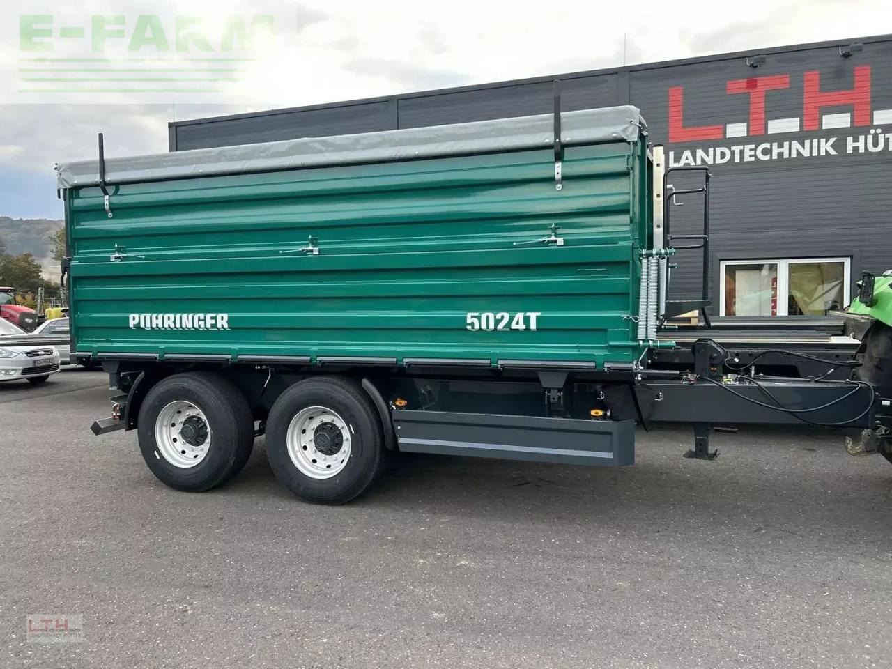 Pühringer pühringer 5024t - Trailer jungkit pertanian/ Tempat sampah: gambar 5 Pühringer pühringer 5024t - Trailer jungkit pertanian/ Tempat sampah: gambar 5