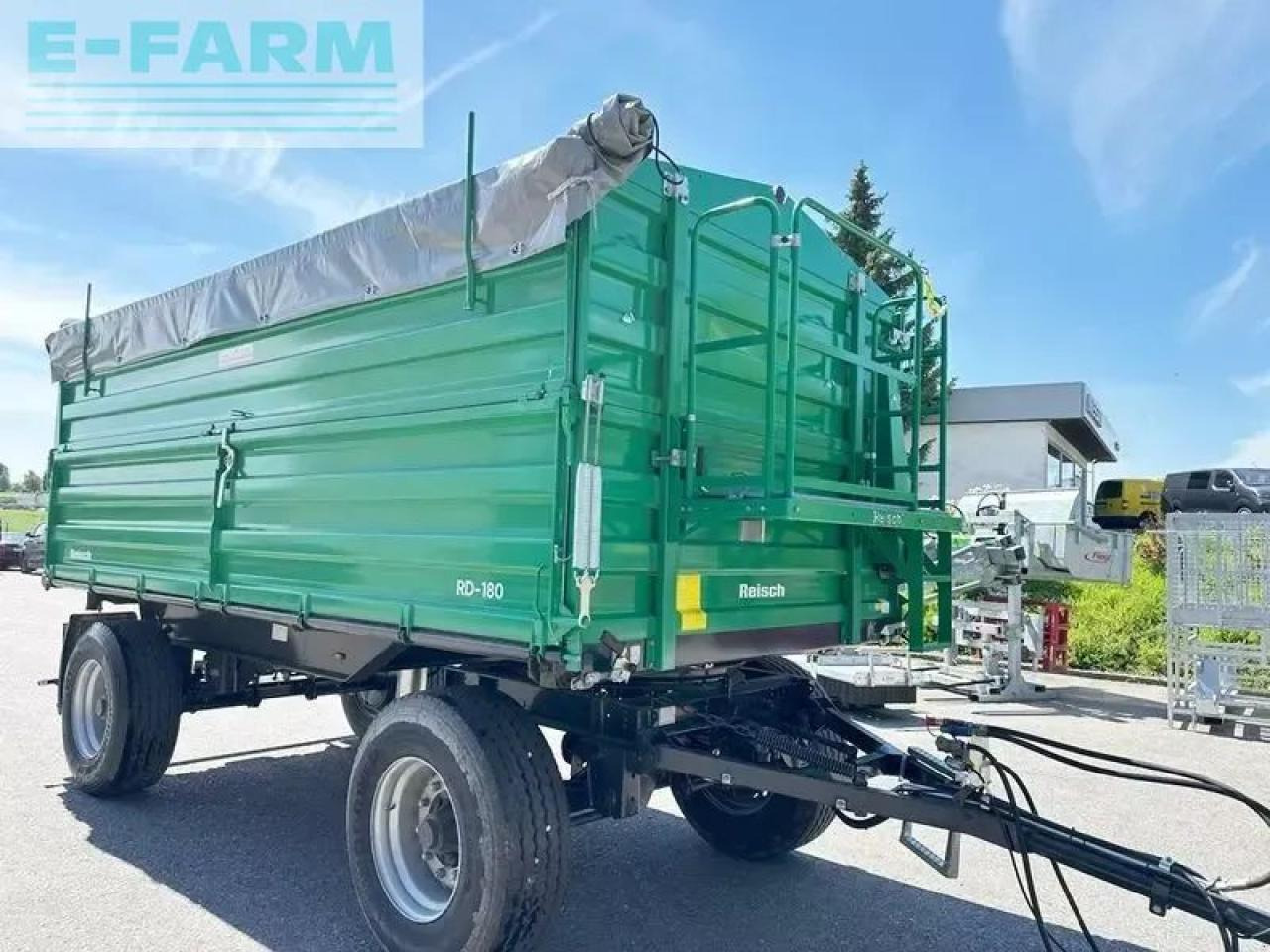 Reisch rd-180.500 2-achs-3-seitenkipper - Trailer jungkit pertanian/ Tempat sampah: gambar 2 Reisch rd-180.500 2-achs-3-seitenkipper - Trailer jungkit pertanian/ Tempat sampah: gambar 2
