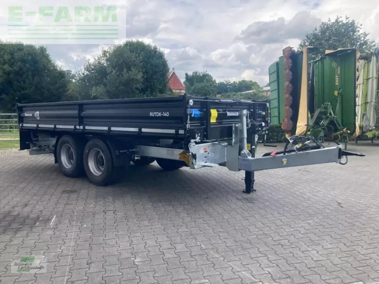 Reisch rutdk-140.513 - Trailer jungkit pertanian/ Tempat sampah: gambar 2 Reisch rutdk-140.513 - Trailer jungkit pertanian/ Tempat sampah: gambar 2