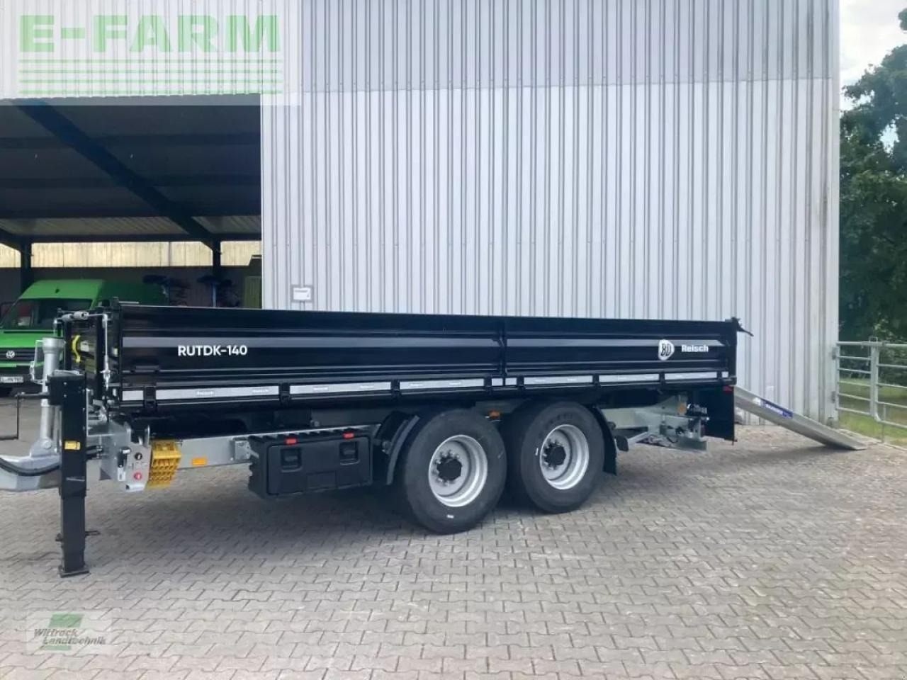 Reisch rutdk-140.513 - Trailer jungkit pertanian/ Tempat sampah: gambar 1 Reisch rutdk-140.513 - Trailer jungkit pertanian/ Tempat sampah: gambar 1