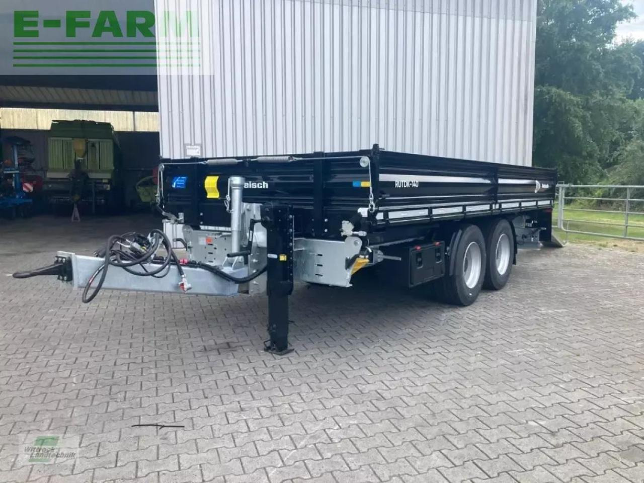 Reisch rutdk-140.513 - Trailer jungkit pertanian/ Tempat sampah: gambar 3 Reisch rutdk-140.513 - Trailer jungkit pertanian/ Tempat sampah: gambar 3