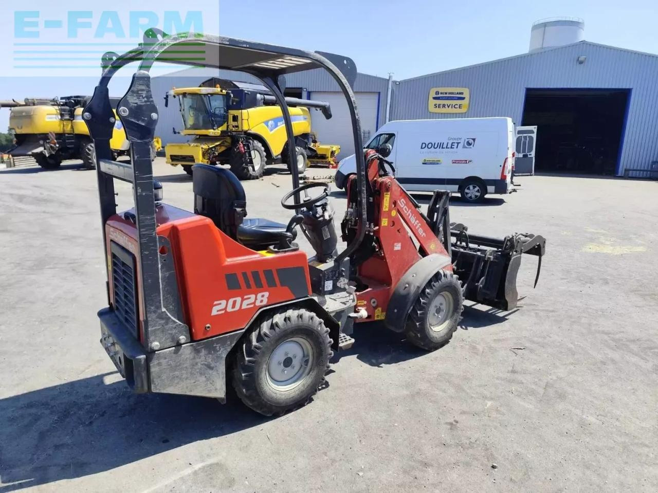 Telehandler Schäffer 2028: gambar 7