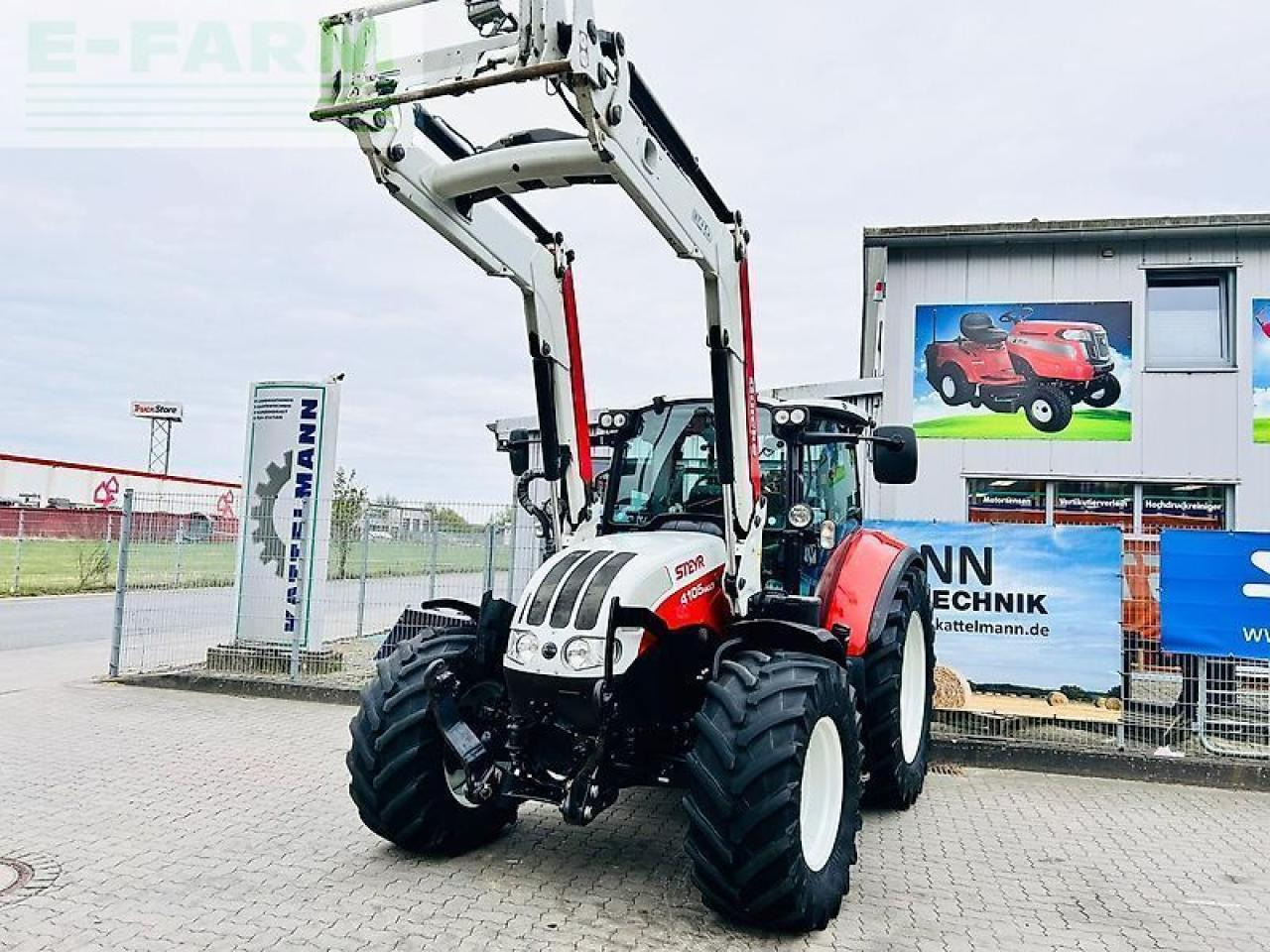 Steyr 4105 multi - Traktor: gambar 1 Steyr 4105 multi - Traktor: gambar 1
