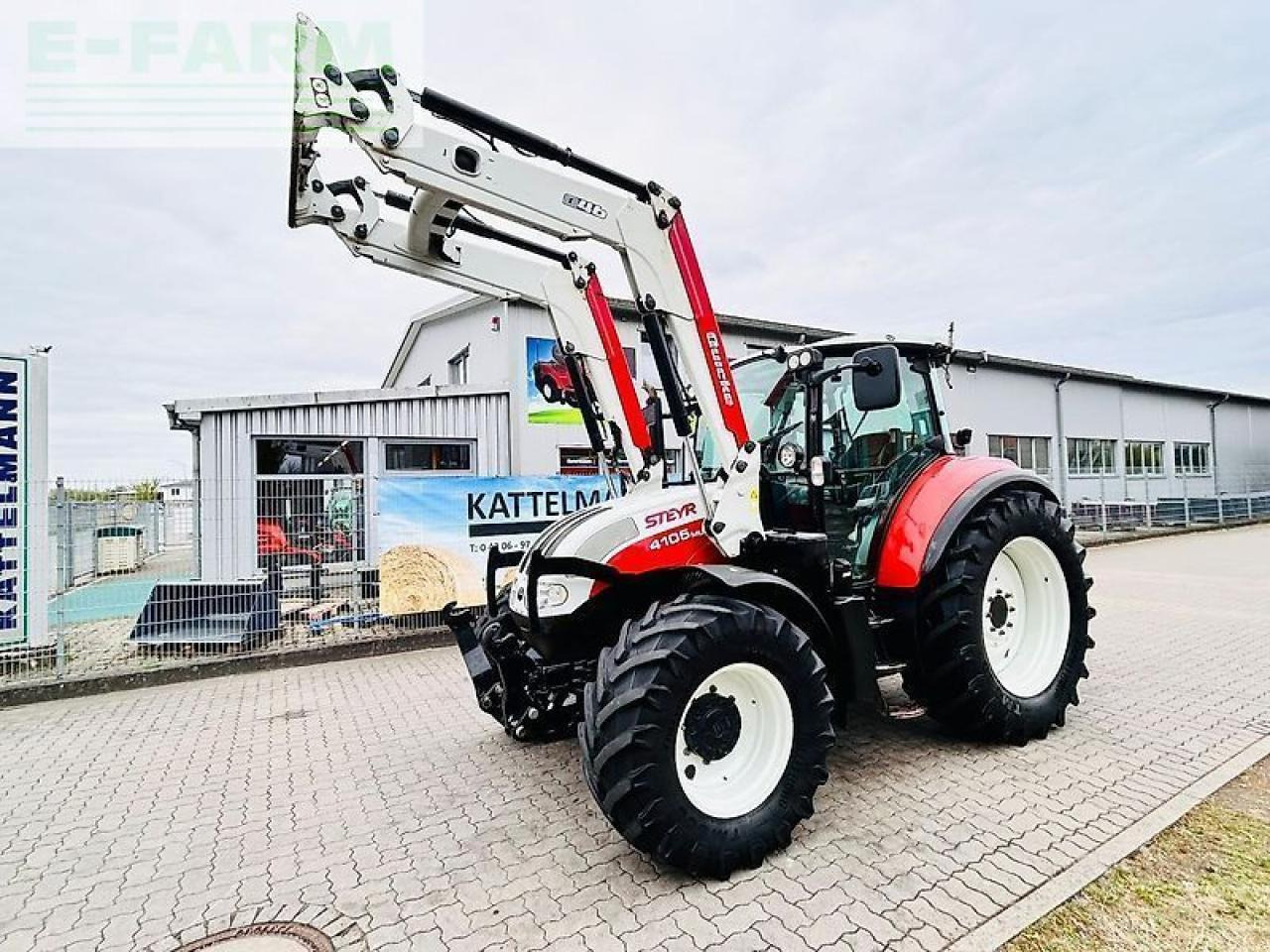 Steyr 4105 multi - Traktor: gambar 2 Steyr 4105 multi - Traktor: gambar 2