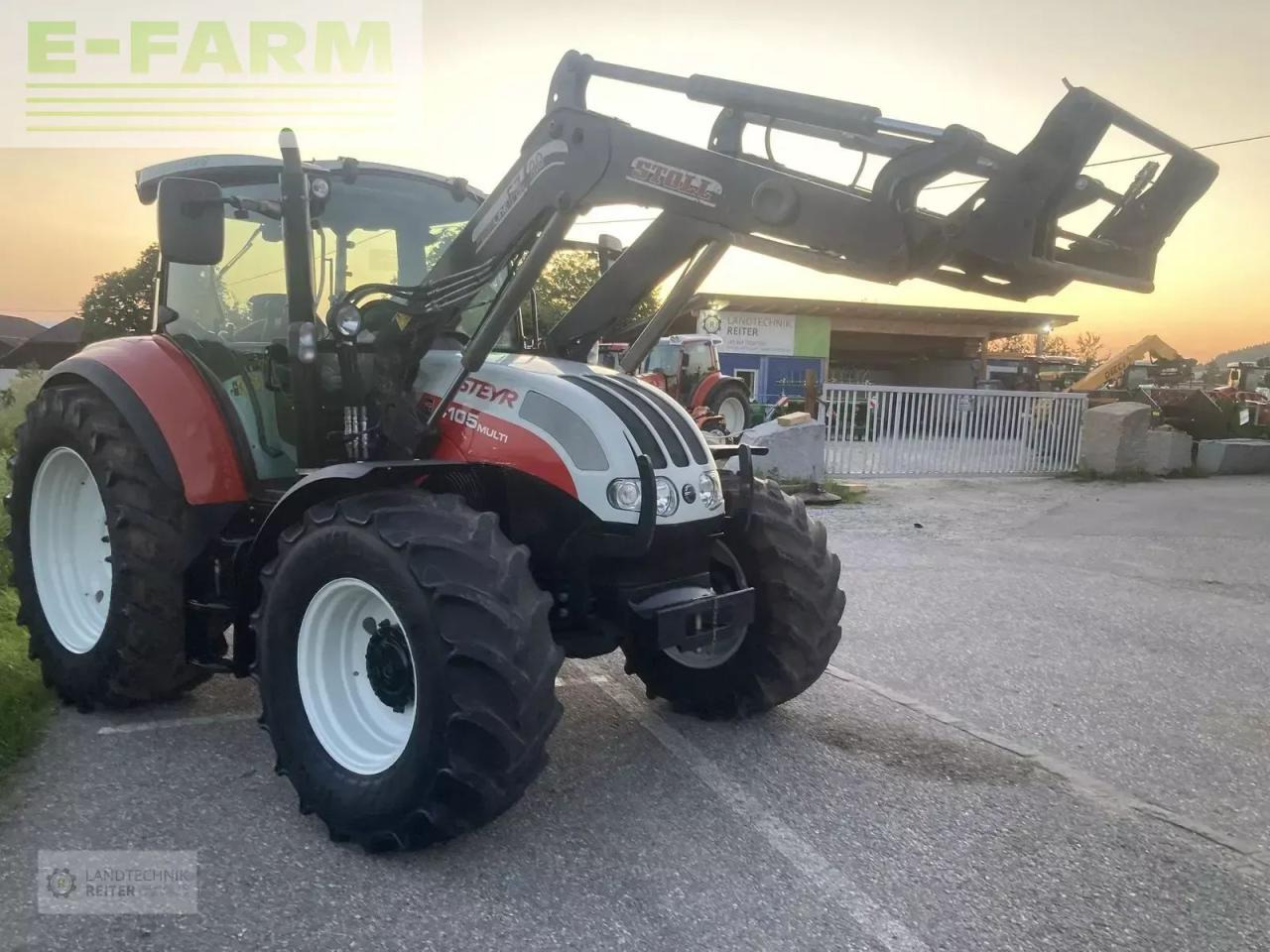 Steyr 4105 multi profi - Traktor: gambar 4 Steyr 4105 multi profi - Traktor: gambar 4