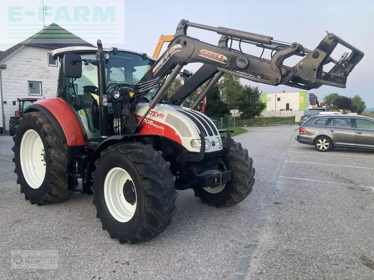 Steyr 4105 multi profi - Traktor: gambar 1 Steyr 4105 multi profi - Traktor: gambar 1