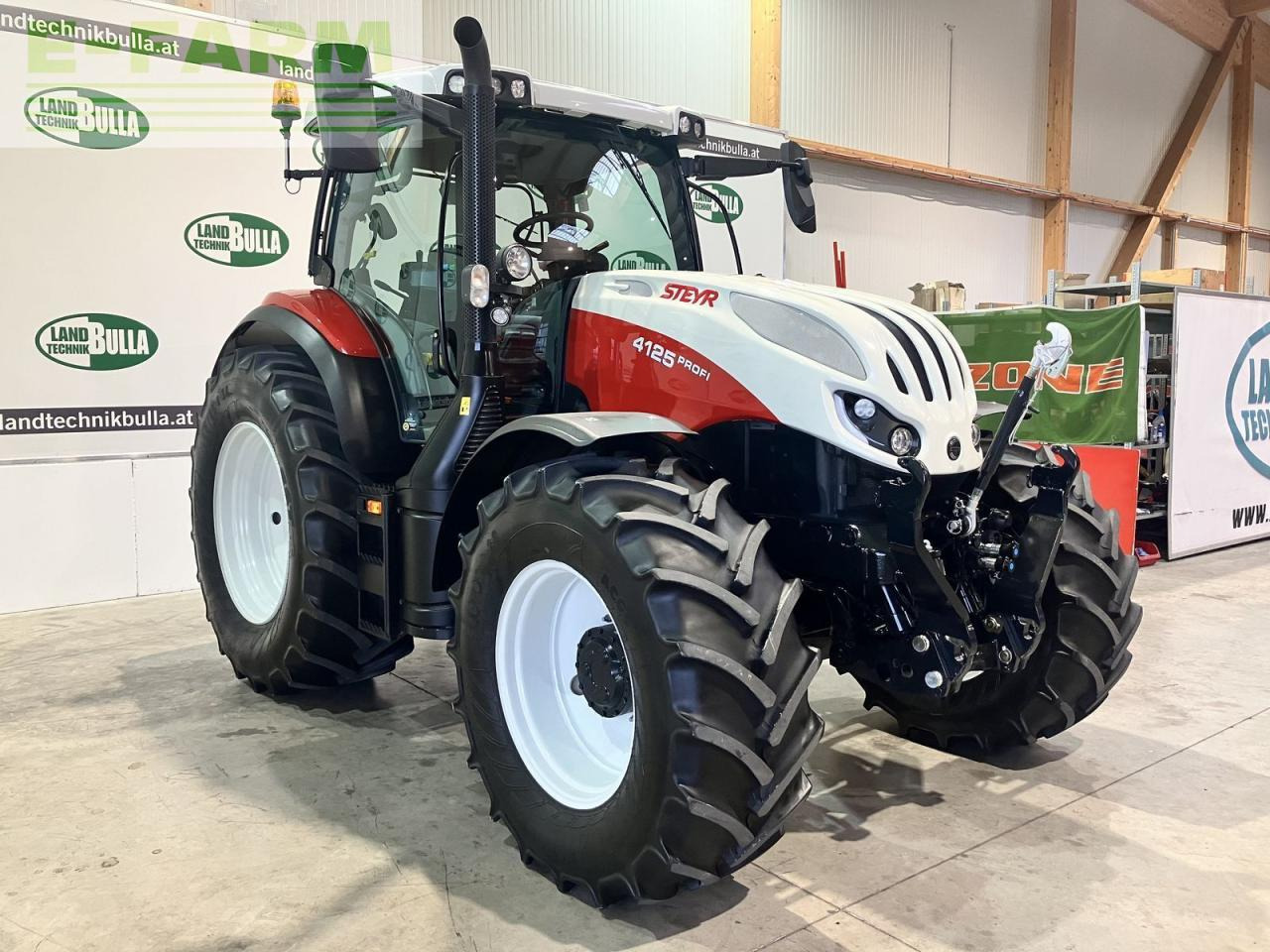 Steyr 4125 profi - Traktor: gambar 2 Steyr 4125 profi - Traktor: gambar 2