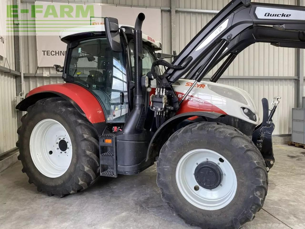 Steyr 6145 profi - Traktor: gambar 2 Steyr 6145 profi - Traktor: gambar 2