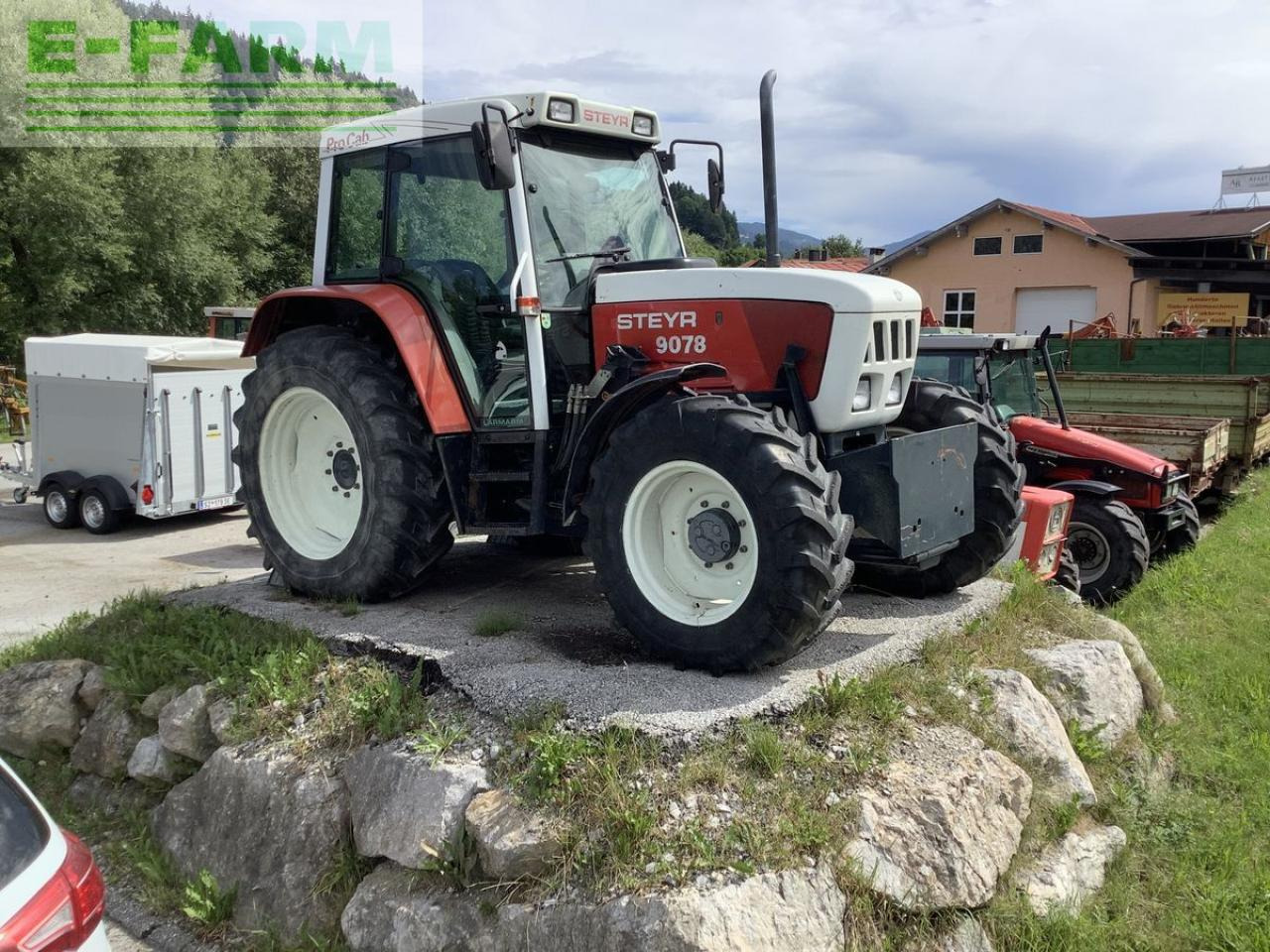 Steyr 9078 a t - Traktor: gambar 1 Steyr 9078 a t - Traktor: gambar 1