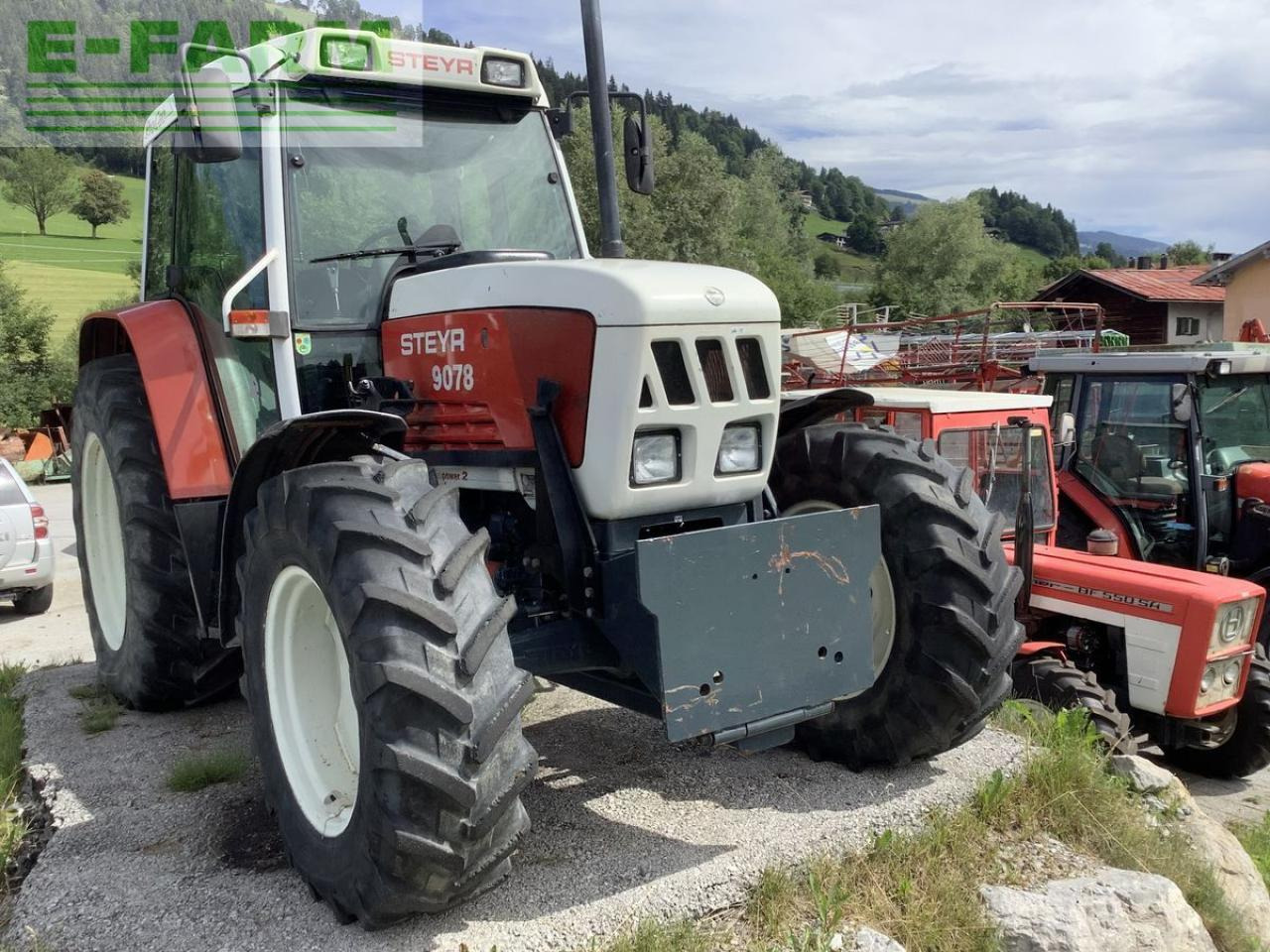 Steyr 9078 a t - Traktor: gambar 2 Steyr 9078 a t - Traktor: gambar 2