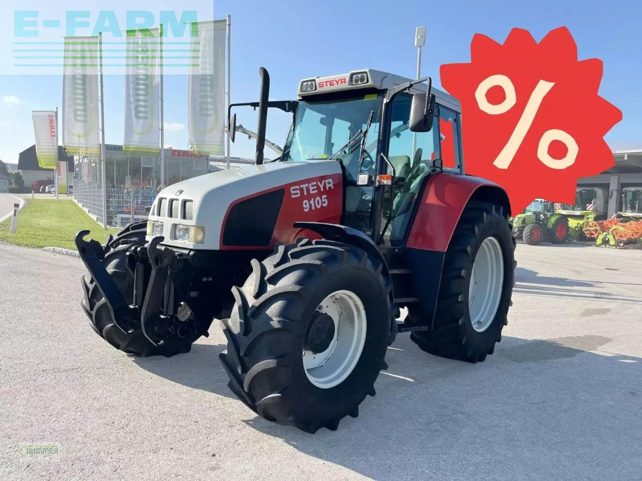 Steyr 9105a - Traktor: gambar 1 Steyr 9105a - Traktor: gambar 1