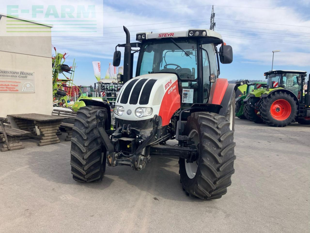 Steyr profi 4115 - Traktor: gambar 2 Steyr profi 4115 - Traktor: gambar 2