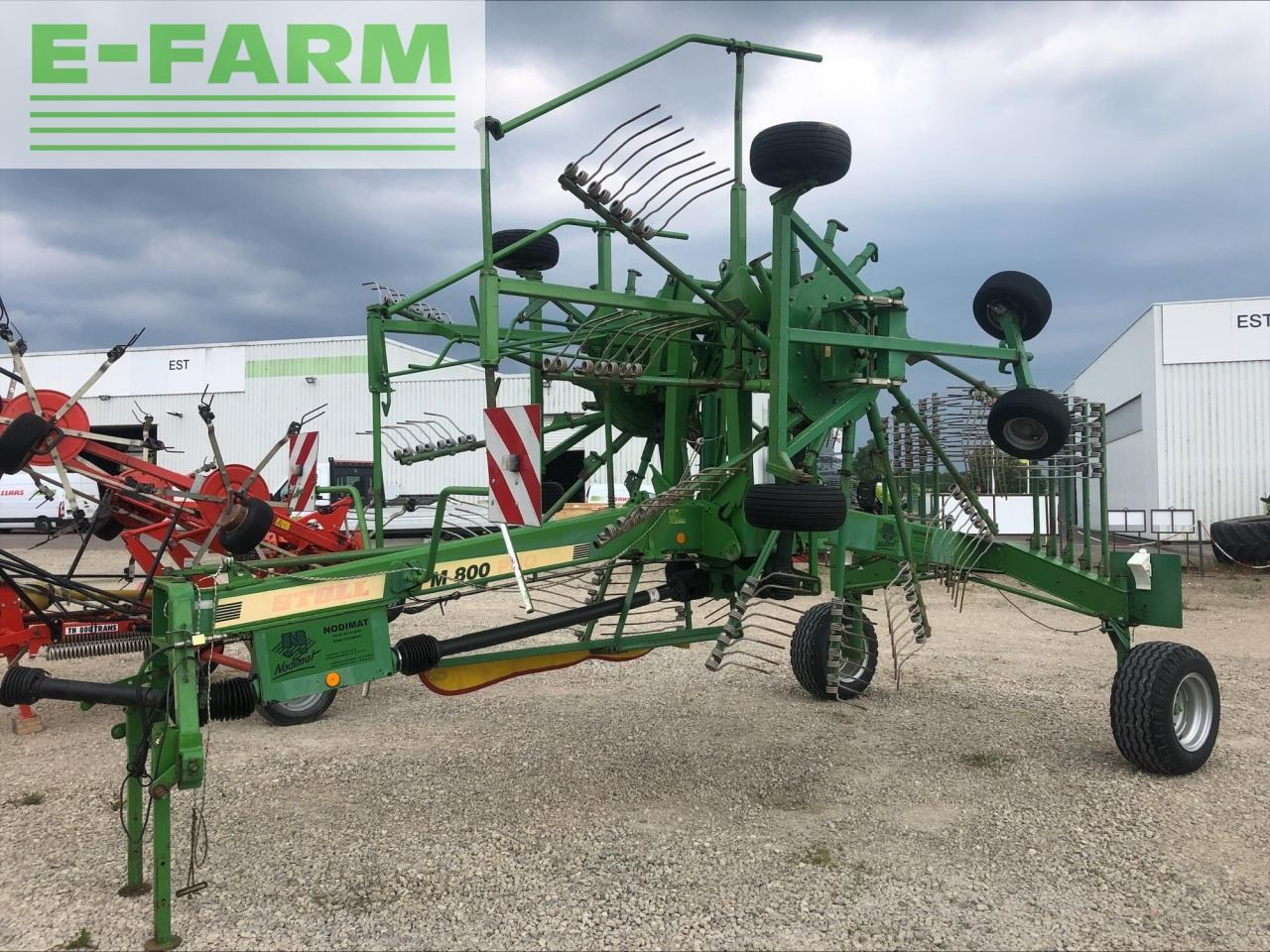 Stoll m 800 pro - Tedder/ Menyapu: gambar 1 Stoll m 800 pro - Tedder/ Menyapu: gambar 1
