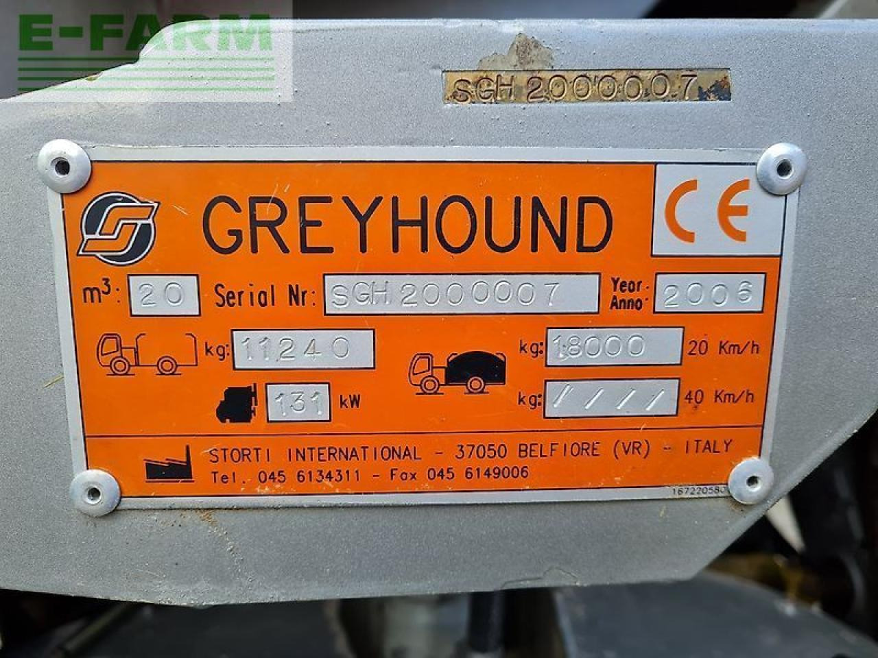 Peralatan ternak Storti greyhound 20 m3 horizontaal zelfrijder: gambar 10 Peralatan ternak Storti greyhound 20 m3 horizontaal zelfrijder: gambar 10