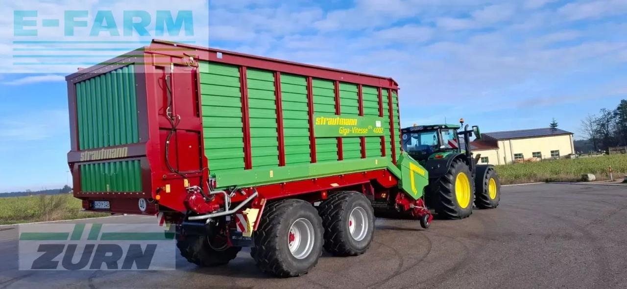 Strautmann giga-vitesse cfs 4002 - Trailer jungkit pertanian/ Tempat sampah: gambar 2 Strautmann giga-vitesse cfs 4002 - Trailer jungkit pertanian/ Tempat sampah: gambar 2