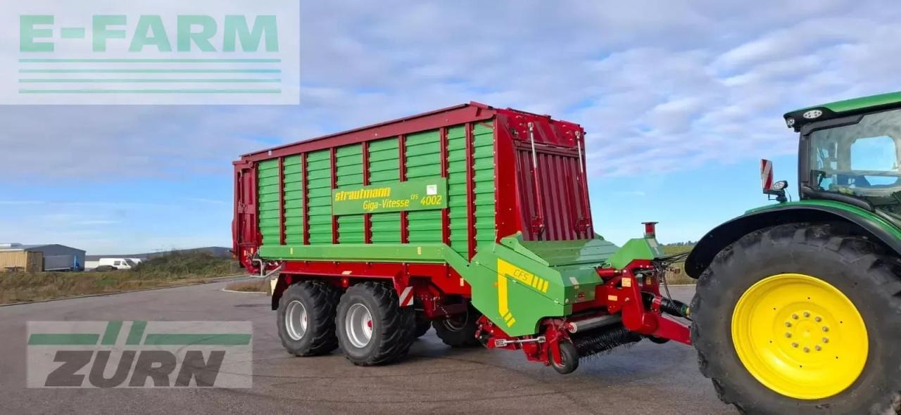Strautmann giga-vitesse cfs 4002 - Trailer jungkit pertanian/ Tempat sampah: gambar 1 Strautmann giga-vitesse cfs 4002 - Trailer jungkit pertanian/ Tempat sampah: gambar 1