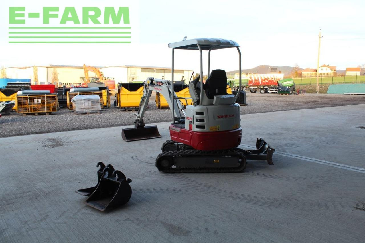 Takeuchi takeuchi tb 217 r minibagger - bagger - Ekskavator mini: gambar 5 Takeuchi takeuchi tb 217 r minibagger - bagger - Ekskavator mini: gambar 5