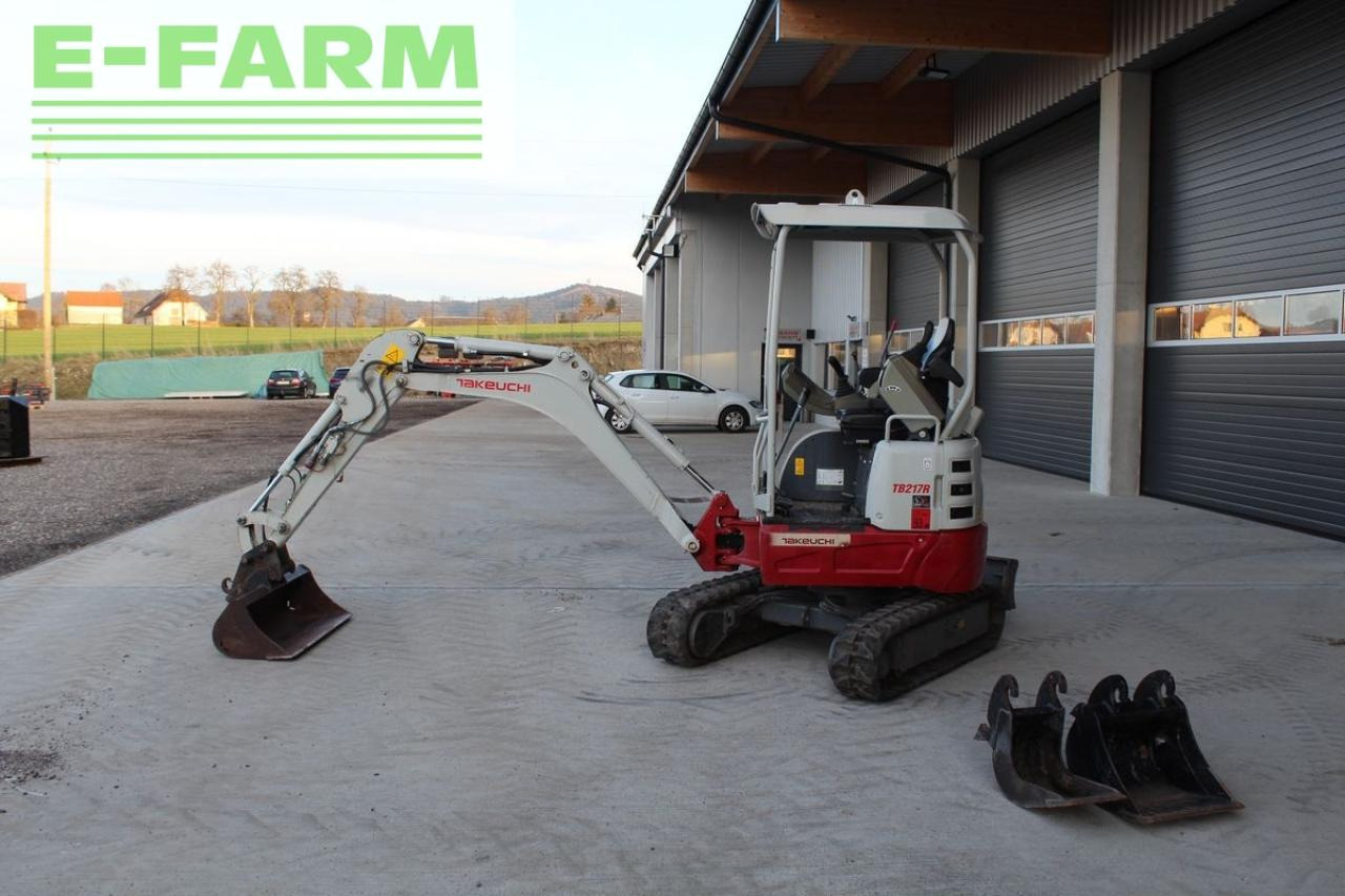 Takeuchi takeuchi tb 217 r minibagger - bagger - Ekskavator mini: gambar 3 Takeuchi takeuchi tb 217 r minibagger - bagger - Ekskavator mini: gambar 3