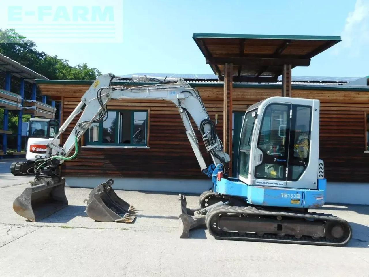 Takeuchi tb 153fr ( 5.650kg ) rototilt +ähnlich powertilt - Ekskavator mini: gambar 1 Takeuchi tb 153fr ( 5.650kg ) rototilt +ähnlich powertilt - Ekskavator mini: gambar 1
