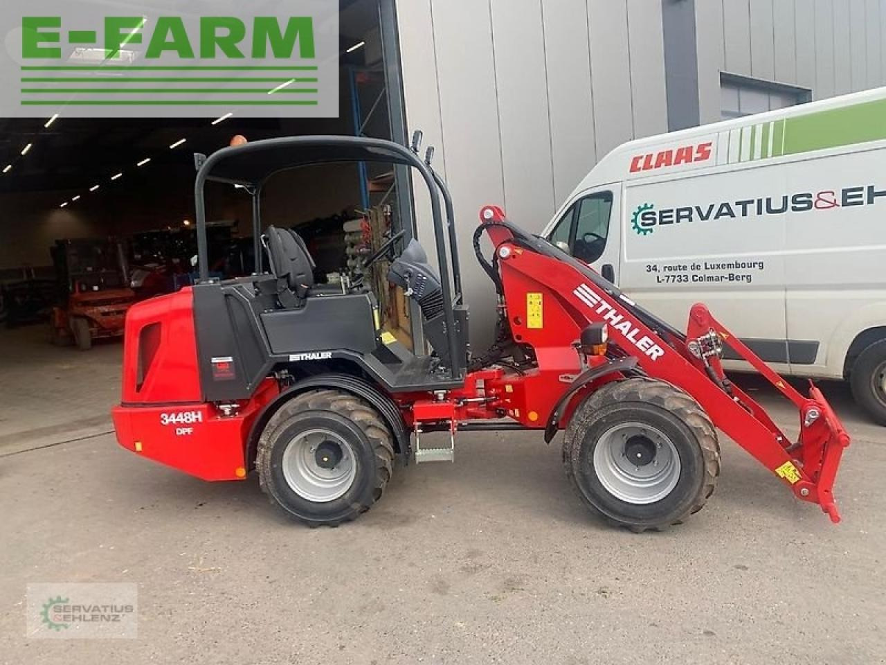 Thaler 3448 h / dpf mit pendelachse 14005 - Wheel loader: gambar 2 Thaler 3448 h / dpf mit pendelachse 14005 - Wheel loader: gambar 2