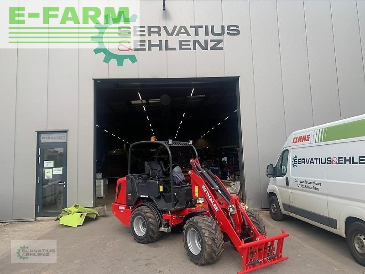 Thaler 3448 h / dpf mit pendelachse 14005 - Wheel loader: gambar 1 Thaler 3448 h / dpf mit pendelachse 14005 - Wheel loader: gambar 1