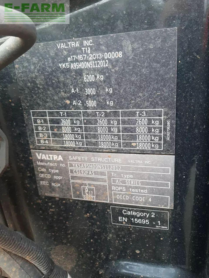 Valtra a 95 - Traktor: gambar 4 Valtra a 95 - Traktor: gambar 4