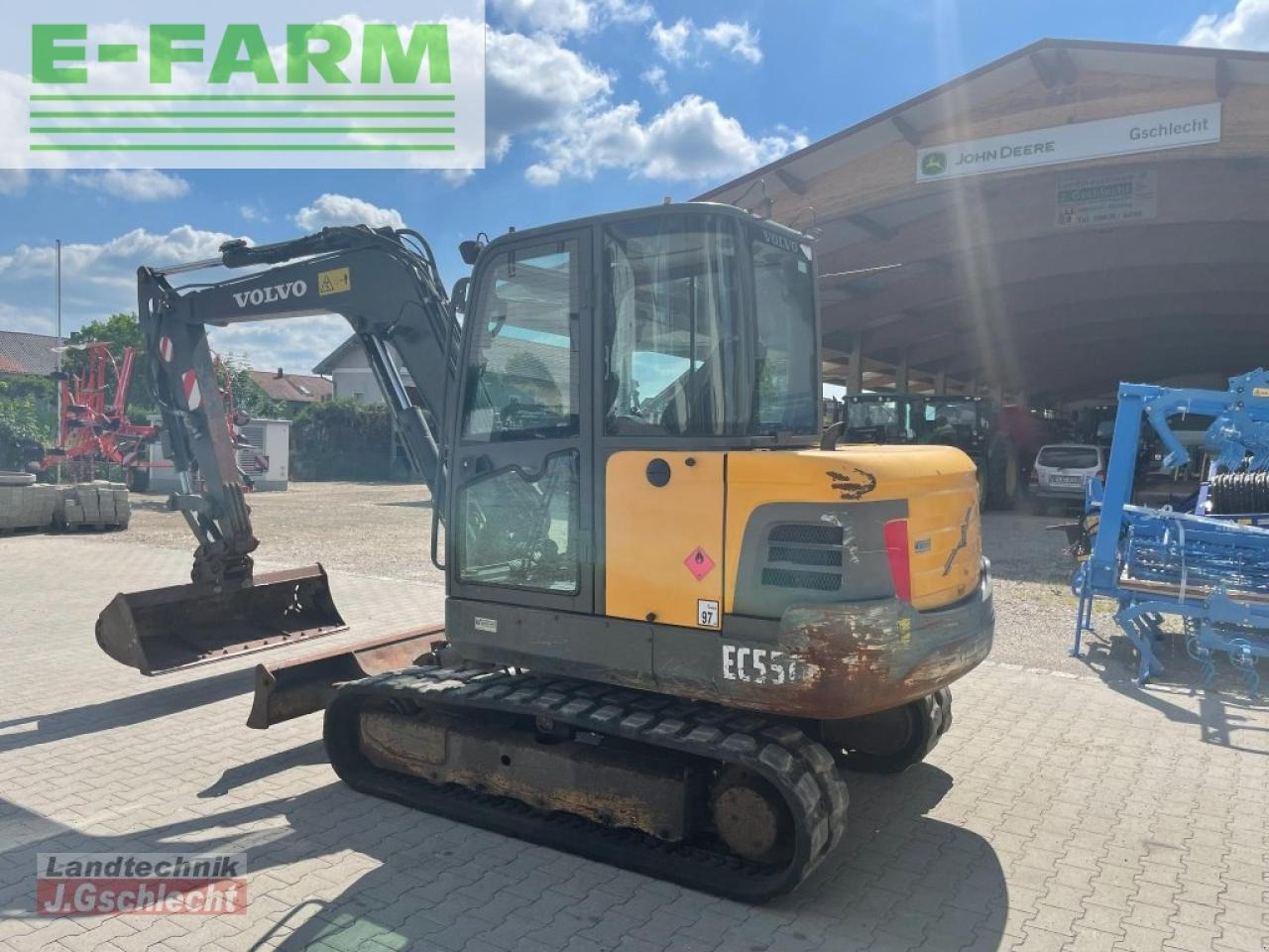 Volvo ec 55c - Ekskavator mini: gambar 2 Volvo ec 55c - Ekskavator mini: gambar 2