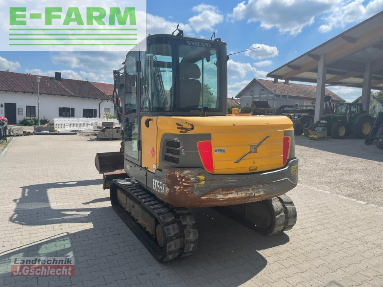 Volvo ec 55c - Ekskavator mini: gambar 3 Volvo ec 55c - Ekskavator mini: gambar 3