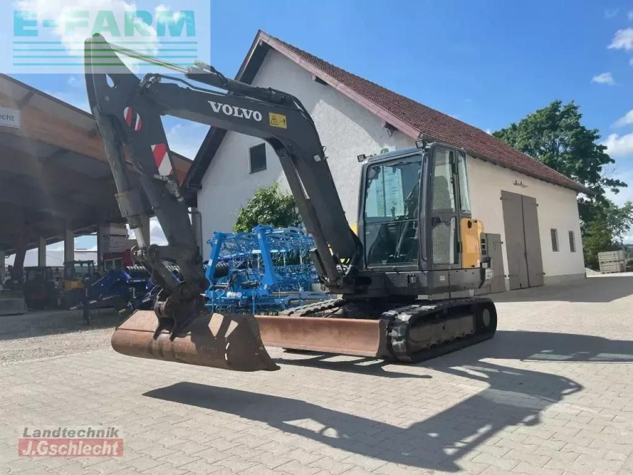 Ekskavator mini Volvo ec 55c: gambar 8 Ekskavator mini Volvo ec 55c: gambar 8