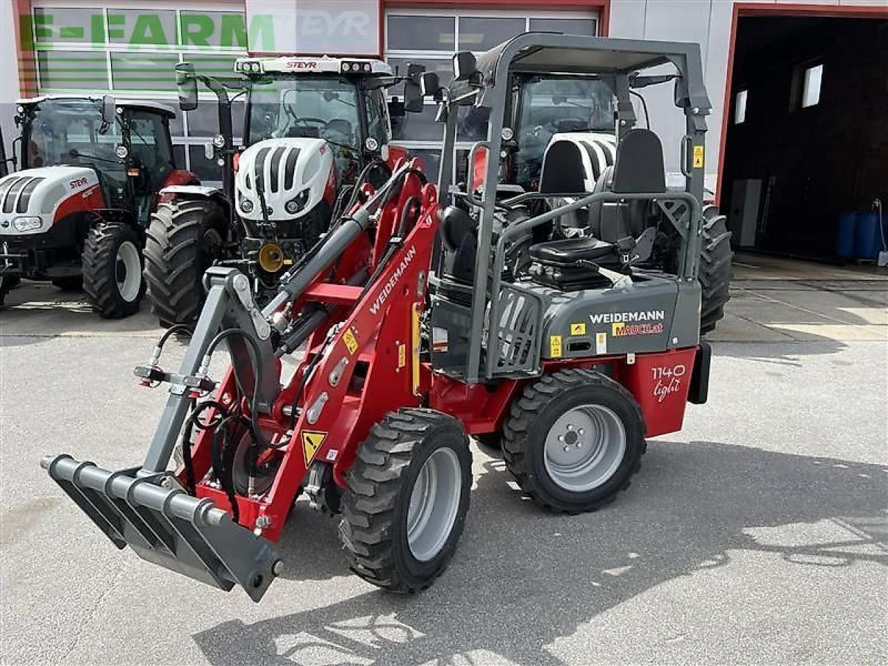 Weidemann 1140 light - Ekskavator mini: gambar 1 Weidemann 1140 light - Ekskavator mini: gambar 1