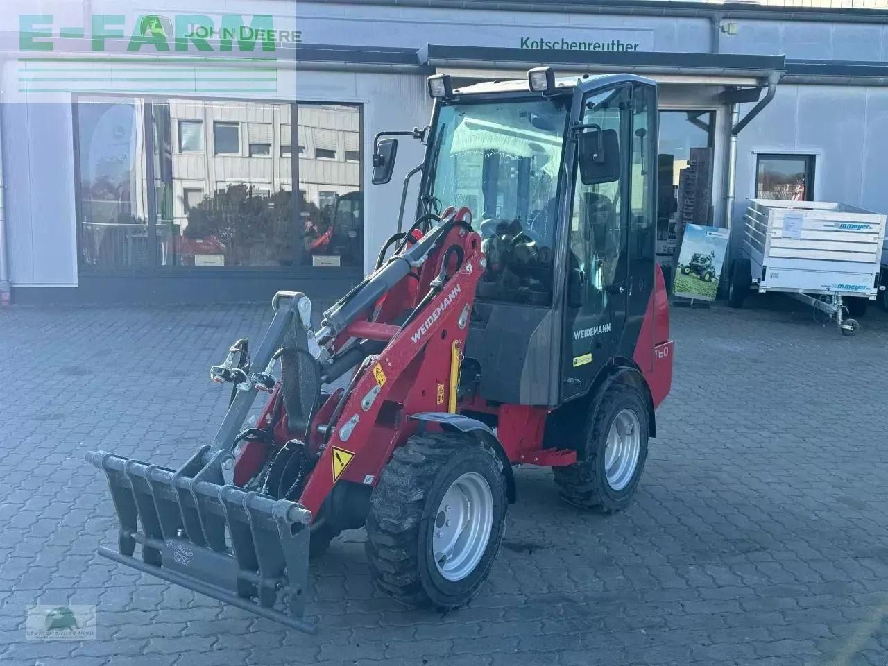 Weidemann 1160 - Wheel loader: gambar 1 Weidemann 1160 - Wheel loader: gambar 1