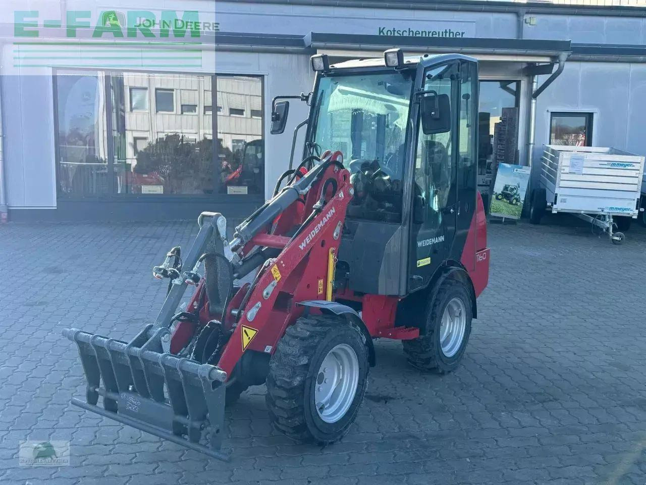 Weidemann 1160 - Wheel loader: gambar 1 Weidemann 1160 - Wheel loader: gambar 1