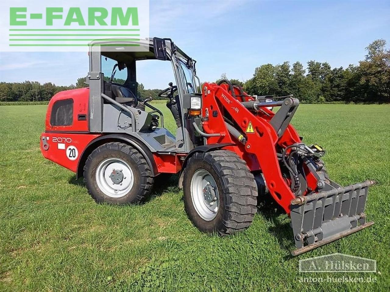 Weidemann 2070 cx 80lp - Ekskavator mini: gambar 2 Weidemann 2070 cx 80lp - Ekskavator mini: gambar 2