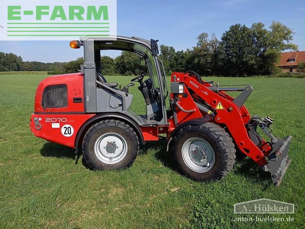 Weidemann 2070 cx 80lp - Ekskavator mini: gambar 1 Weidemann 2070 cx 80lp - Ekskavator mini: gambar 1