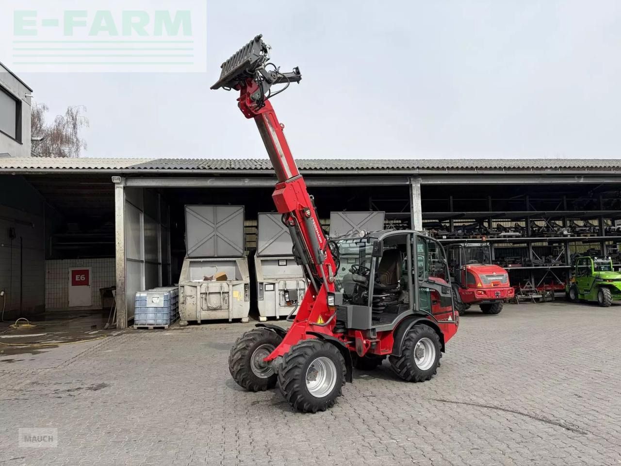 Weidemann 2070cx80 tele mit euro 30km/h - Wheel loader: gambar 1 Weidemann 2070cx80 tele mit euro 30km/h - Wheel loader: gambar 1