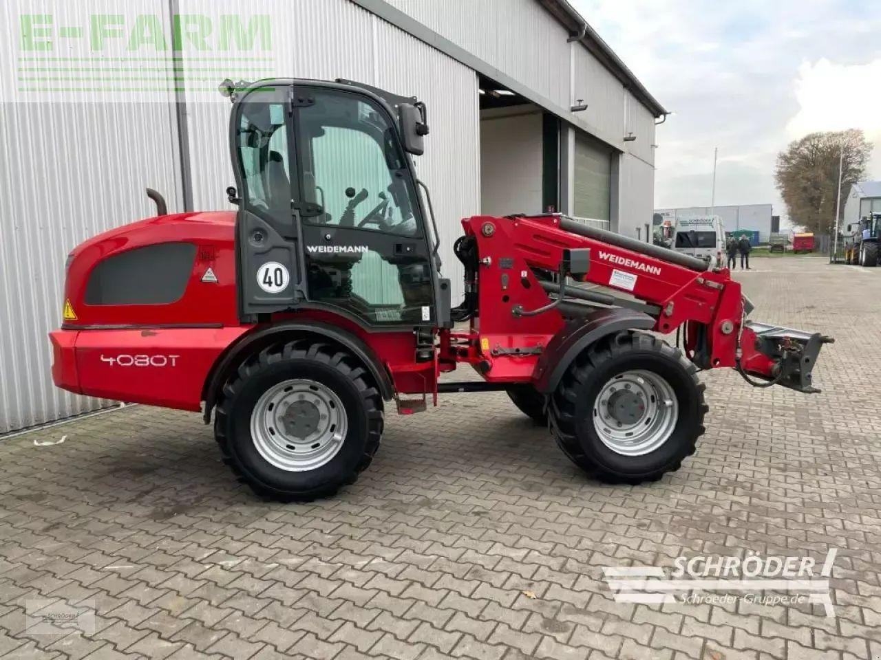 Weidemann 4080 t - Ekskavator mini: gambar 2 Weidemann 4080 t - Ekskavator mini: gambar 2