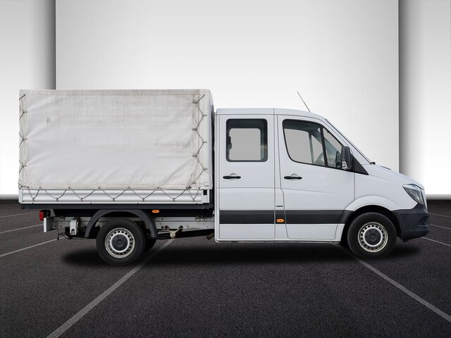 Van flatbed, Van kombi MERCEDES-BENZ Sprinter 214 CDI DOKA Pritsche,Klima,EURO6: gambar 12