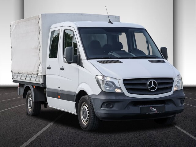 Van flatbed, Van kombi MERCEDES-BENZ Sprinter 214 CDI DOKA Pritsche,Klima,EURO6: gambar 16