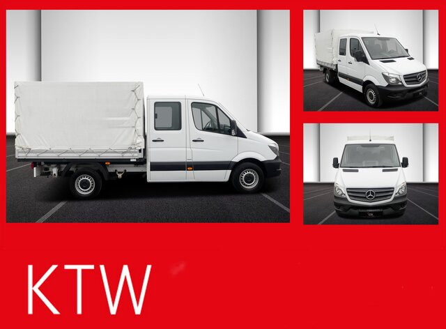 MERCEDES-BENZ Sprinter 311 CDI DOKA Pritsche,AHK,Standheizung - Van flatbed, Van kombi: gambar 1 MERCEDES-BENZ Sprinter 311 CDI DOKA Pritsche,AHK,Standheizung - Van flatbed, Van kombi: gambar 1