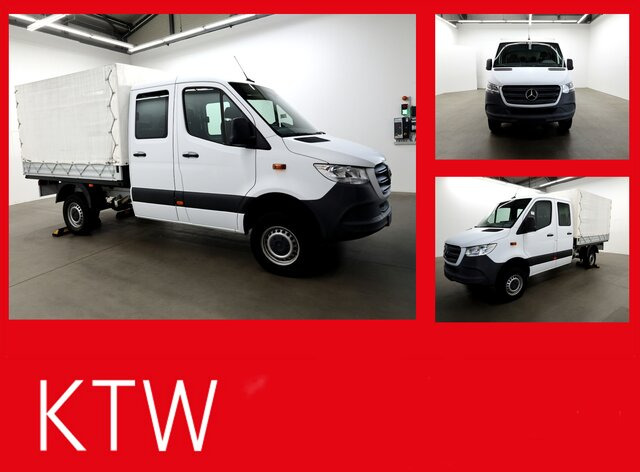 MERCEDES-BENZ Sprinter 314 CDI DOKA,Allrad,Standheizung - Van flatbed, Van kombi: gambar 1 MERCEDES-BENZ Sprinter 314 CDI DOKA,Allrad,Standheizung - Van flatbed, Van kombi: gambar 1