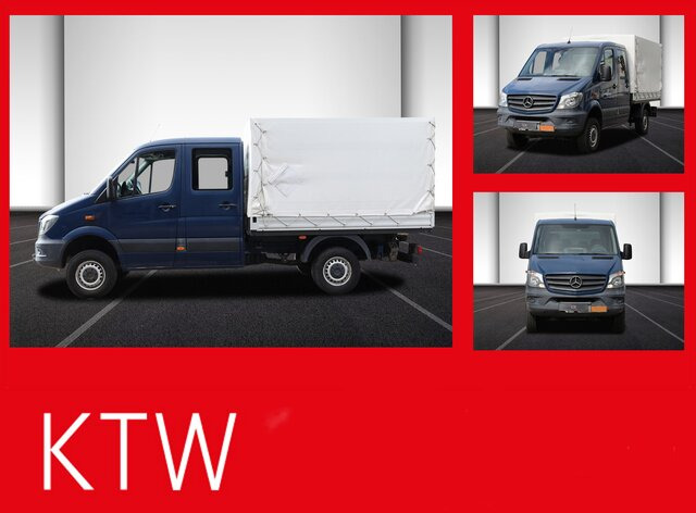 MERCEDES-BENZ Sprinter 316CDI DOKA,Allrad,Klima,AHK3,5To,TCO - Van dengan terpal samping, Van kombi: gambar 1 MERCEDES-BENZ Sprinter 316CDI DOKA,Allrad,Klima,AHK3,5To,TCO - Van dengan terpal samping, Van kombi: gambar 1