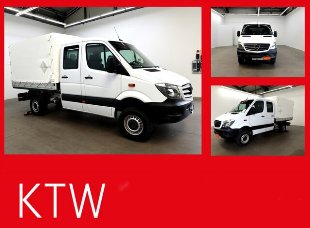 MERCEDES-BENZ Sprinter 316CDI DOKA,Allrad,Klima,Standhzg. - Van dengan terpal samping, Van kombi: gambar 1 MERCEDES-BENZ Sprinter 316CDI DOKA,Allrad,Klima,Standhzg. - Van dengan terpal samping, Van kombi: gambar 1