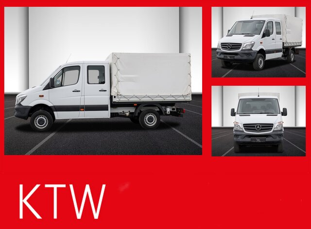 MERCEDES-BENZ Sprinter 316CDI DOKA,Allrad,Klima... - Van flatbed: gambar 1 MERCEDES-BENZ Sprinter 316CDI DOKA,Allrad,Klima... - Van flatbed: gambar 1